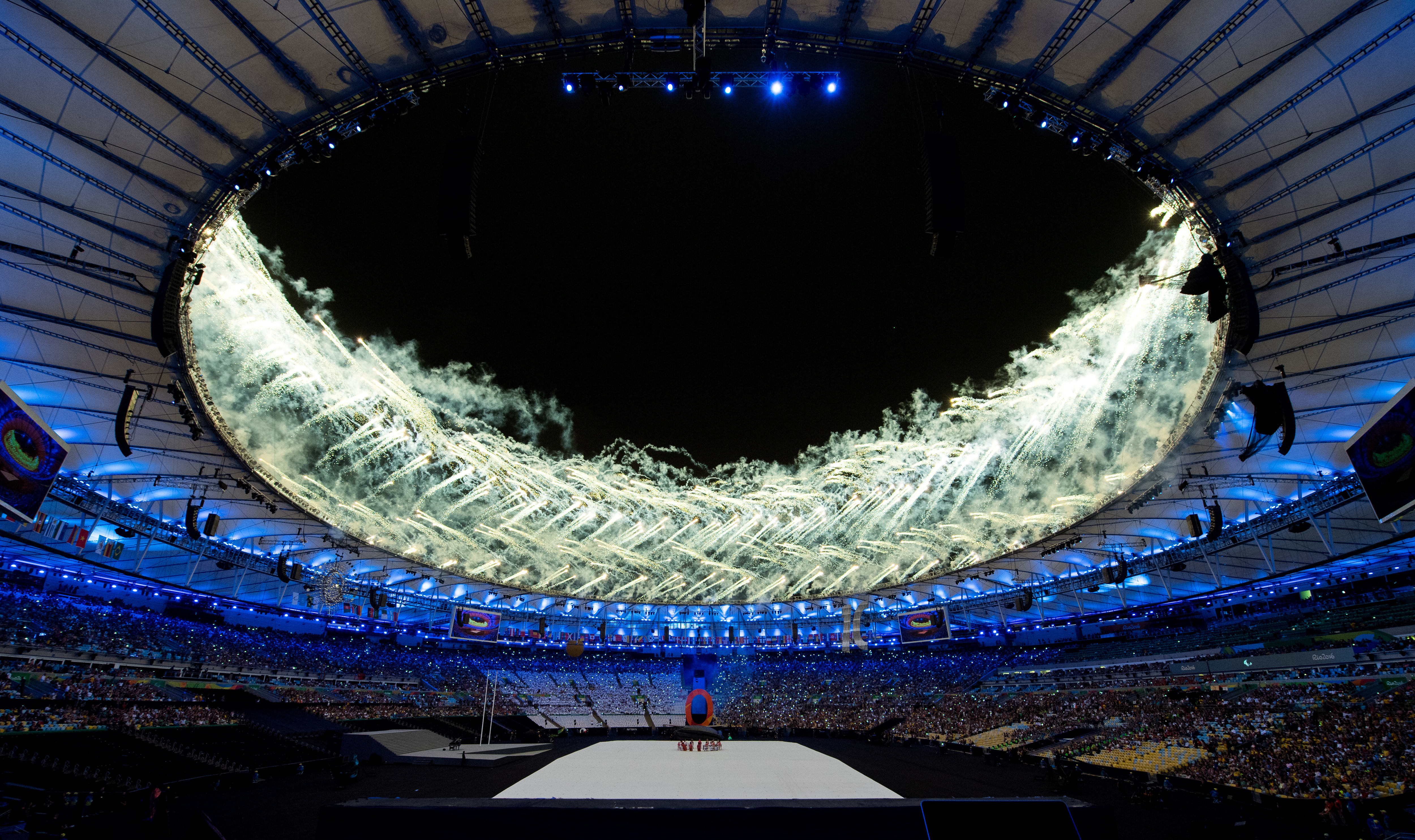 The Paralympic Opening Ceremony. Photo / AP